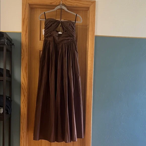 Matteau Chocolate Brown Maxi Dress - Picture 3 of 6